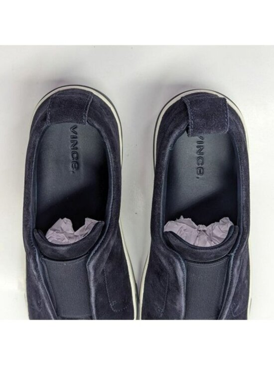 Vince Ranger Men\'s Navy Coastal Suede Slip-On Sneaker Size 9 (MSRP $250) main image 6